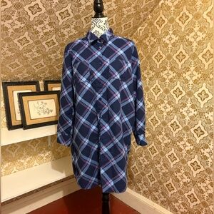 Vintage flannel nightgown